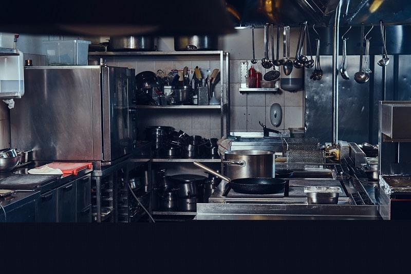 Commercial Kitchen Cleaning - Cookware