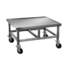 Champion TUFF grill equipment stand with casters - TUFF charbroiler SS stand