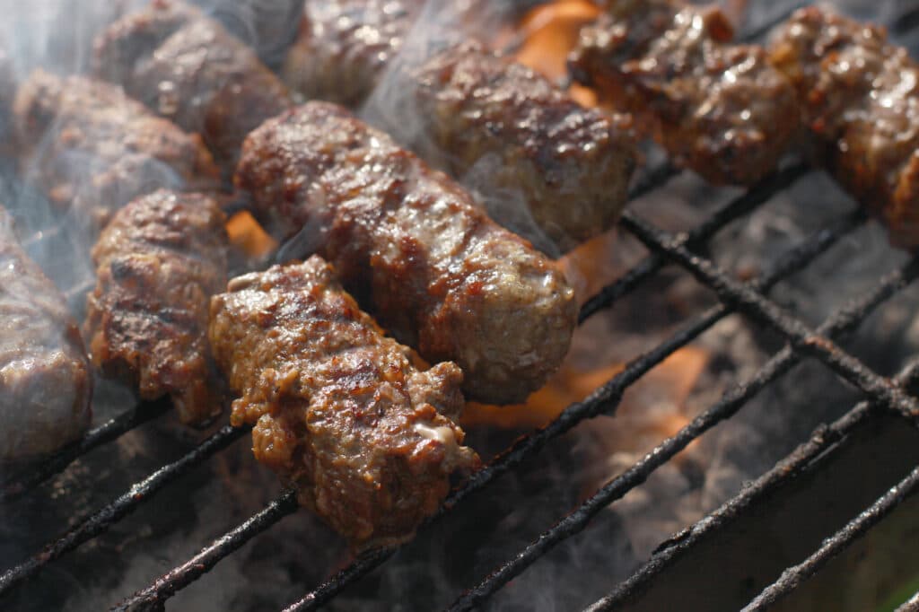 Barbecue meat